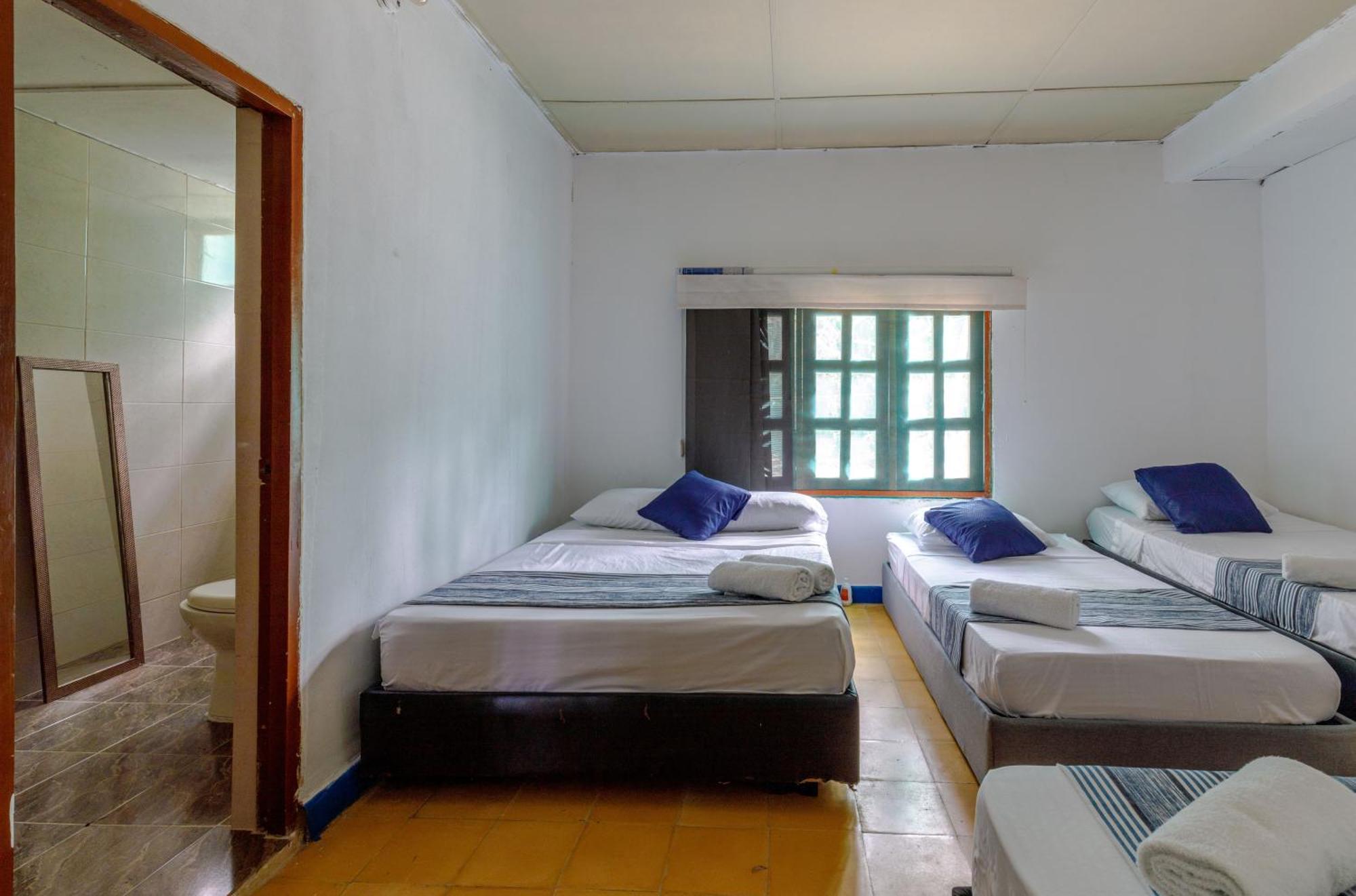 Casa De Campo Castillete Dentro Del Parque Tayrona El Zaino Chambre photo